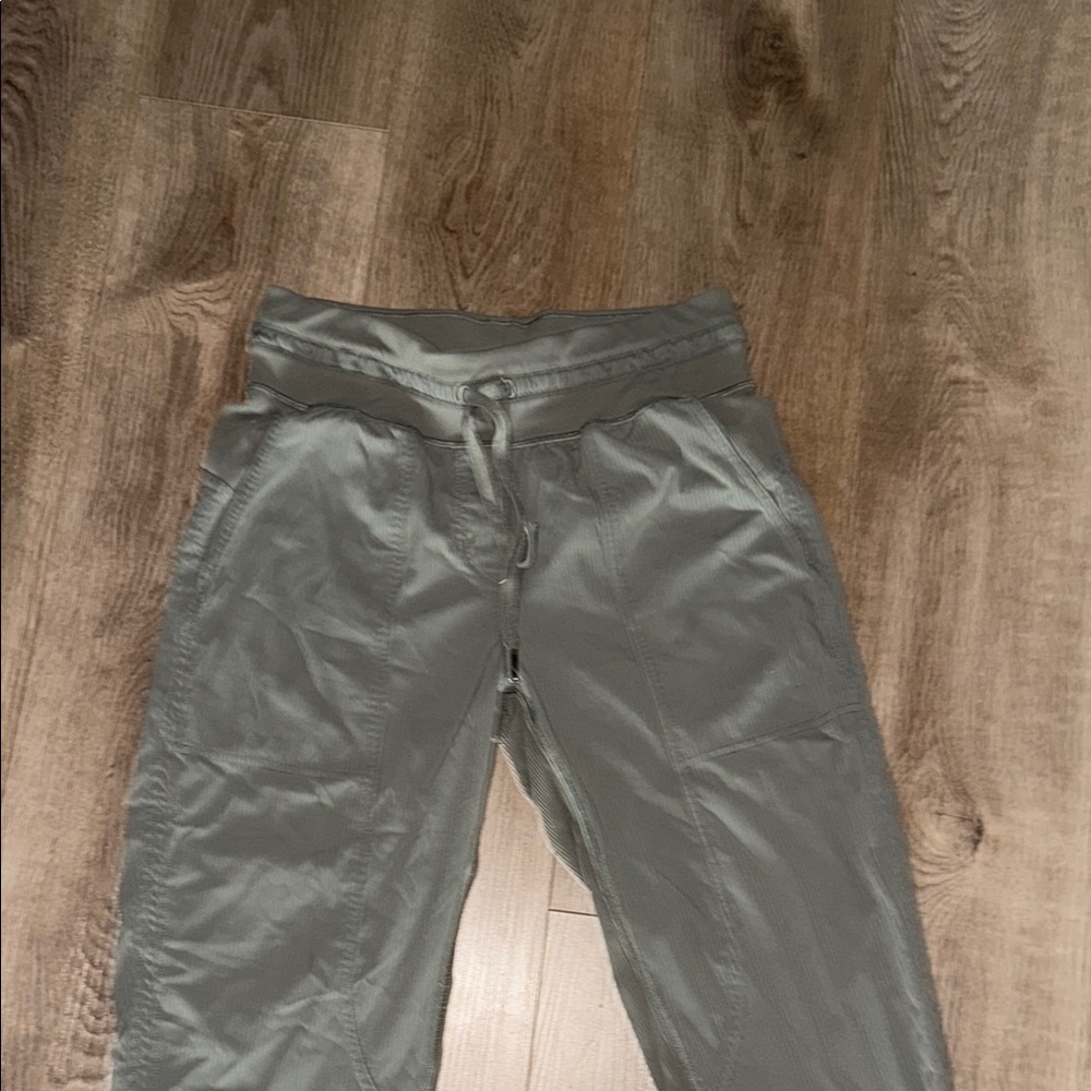 lululemon athletica Olive Green Straight-Leg Pants
